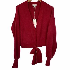 Finders Keepers NWT Westway Cardigan Medium Fig